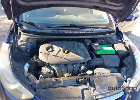 2013 Hyundai Elantra Gls из США, поврежденный, VIN 5NPDH4AE6DH450756